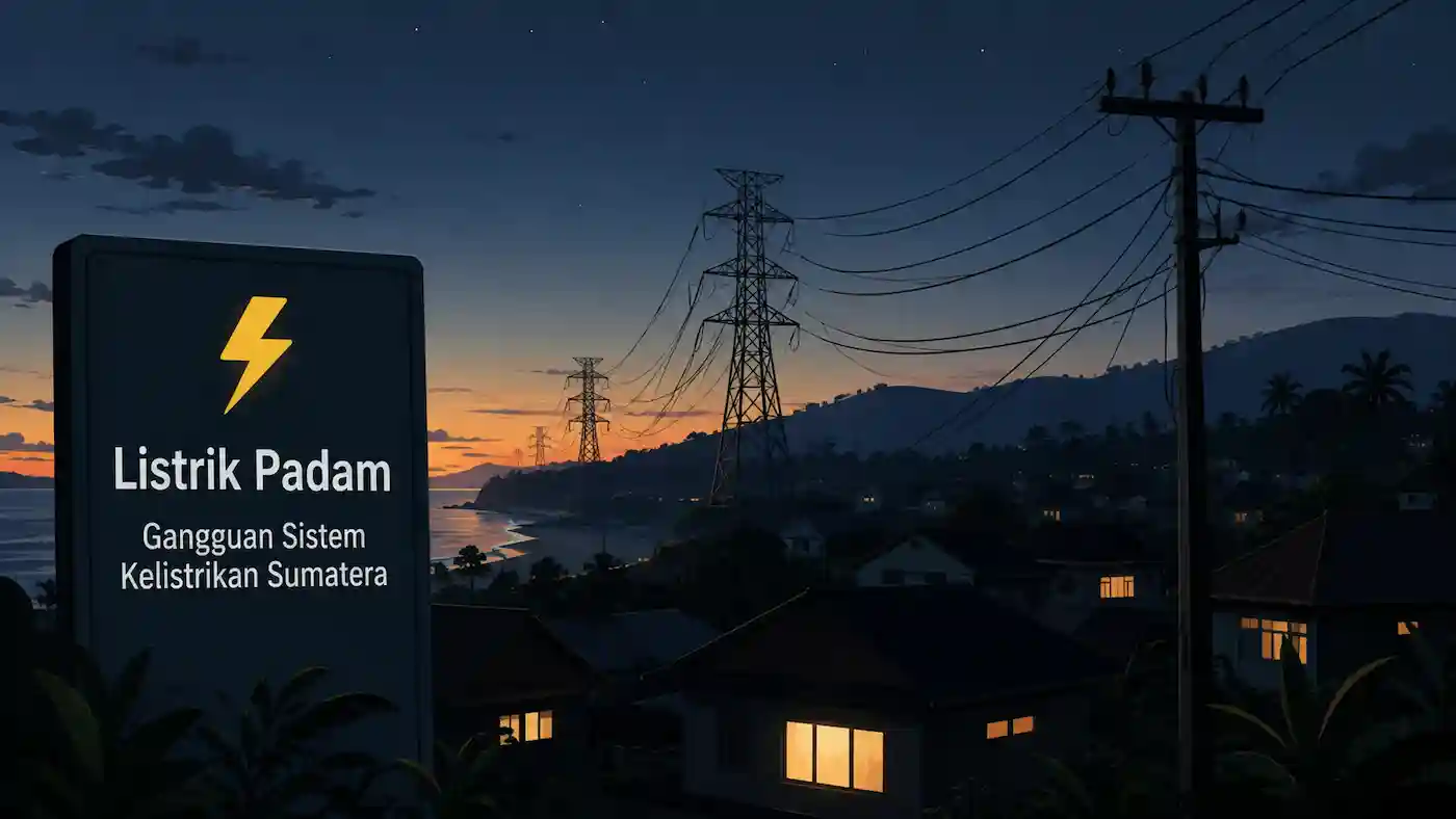 Pemadaman Listrik di Lampung Akibat Gangguan Jaringan 275 kV Sumatera