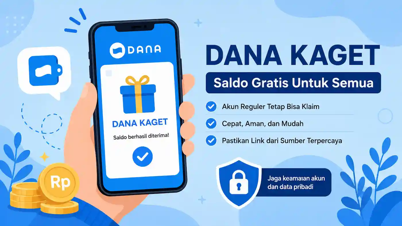 Link DANA Kaget Terbaru 20 Juni 2026, Akun Reguler Tetap Berpeluang Dapat Saldo Gratis