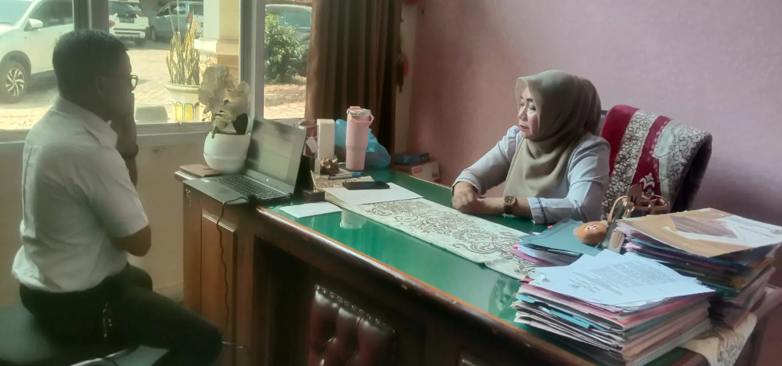 Inspektorat Lampung Utara Bantah Dugaan Rabat Beton Desa Candimas Tak Sesuai Spesifikasi