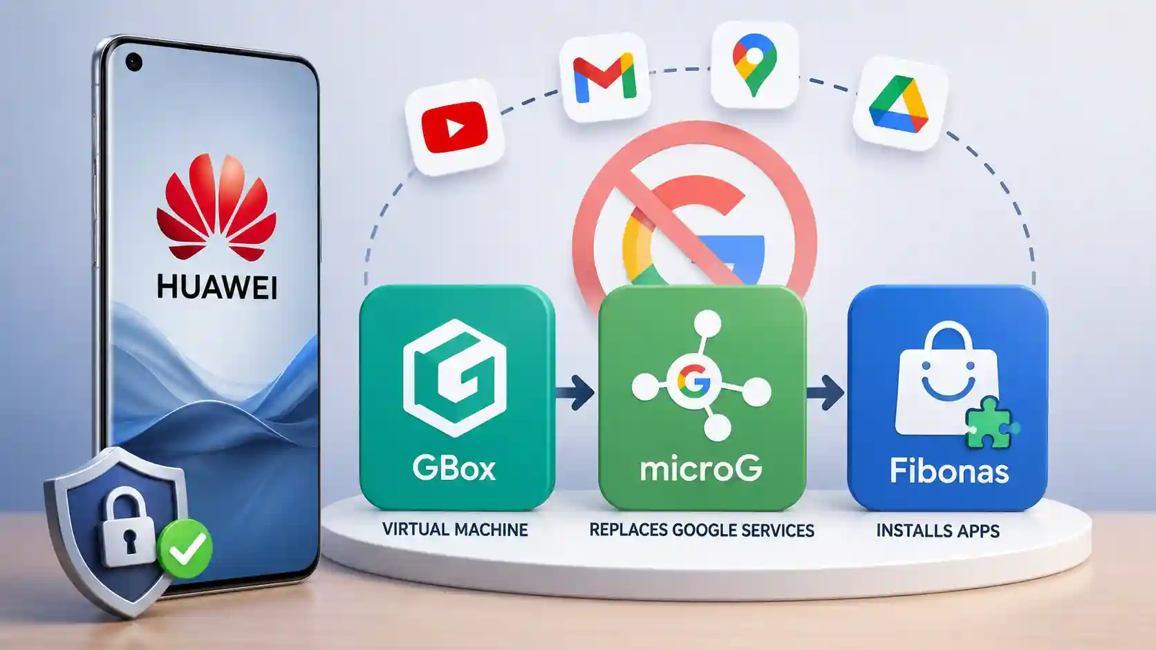 Rahasia Huawei Tetap Jalankan YouTube dan Gmail Tanpa Google Mobile Services