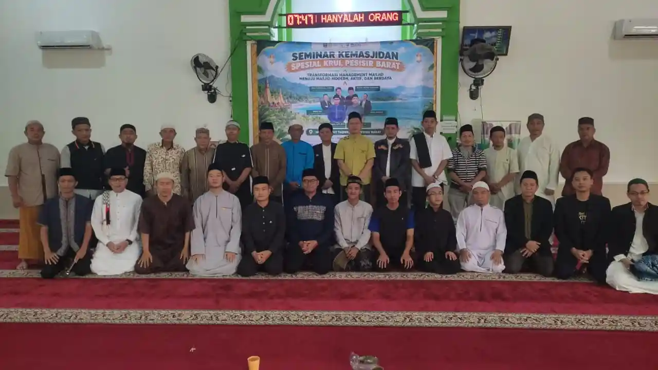 Masjid di Pesisir Barat Didorong Jadi Pusat Dakwah dan Pemberdayaan Umat