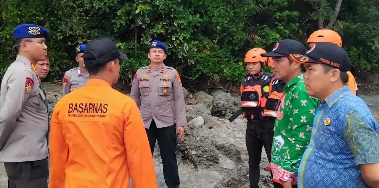 Warga Kerbang Langgar Dilaporkan Hilang di Pantai Sayar, Tim SAR Lakukan Pencarian