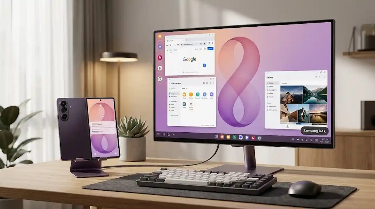 Modal Satu Kabel USB-C, Samsung Galaxy Z Fold 8 Disulap Jadi Komputer Kerja