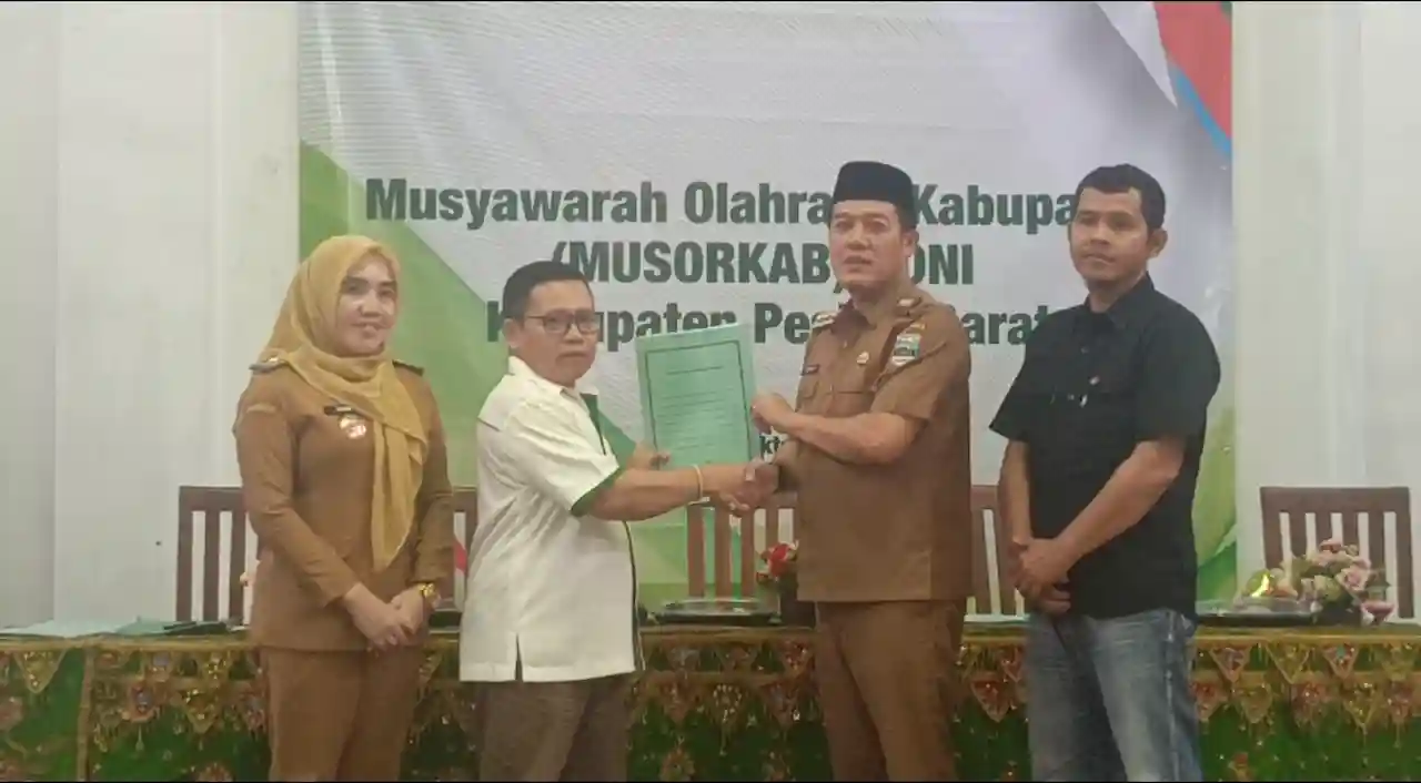 Terpilih Secara Aklamasi, Dedi Irawan Resmi Pimpin KONI Pesbar