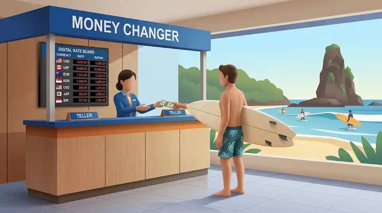 Money Changer Hadir di Krui, Wisatawan Asing Kini Lebih Mudah Menukar Uang