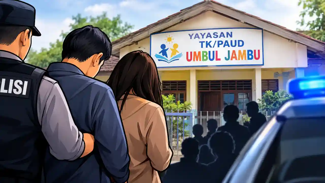 Diduga Digerebek Warga, Oknum Pengurus Yayasan PAUD Umbul Jambu Jadi Sorotan