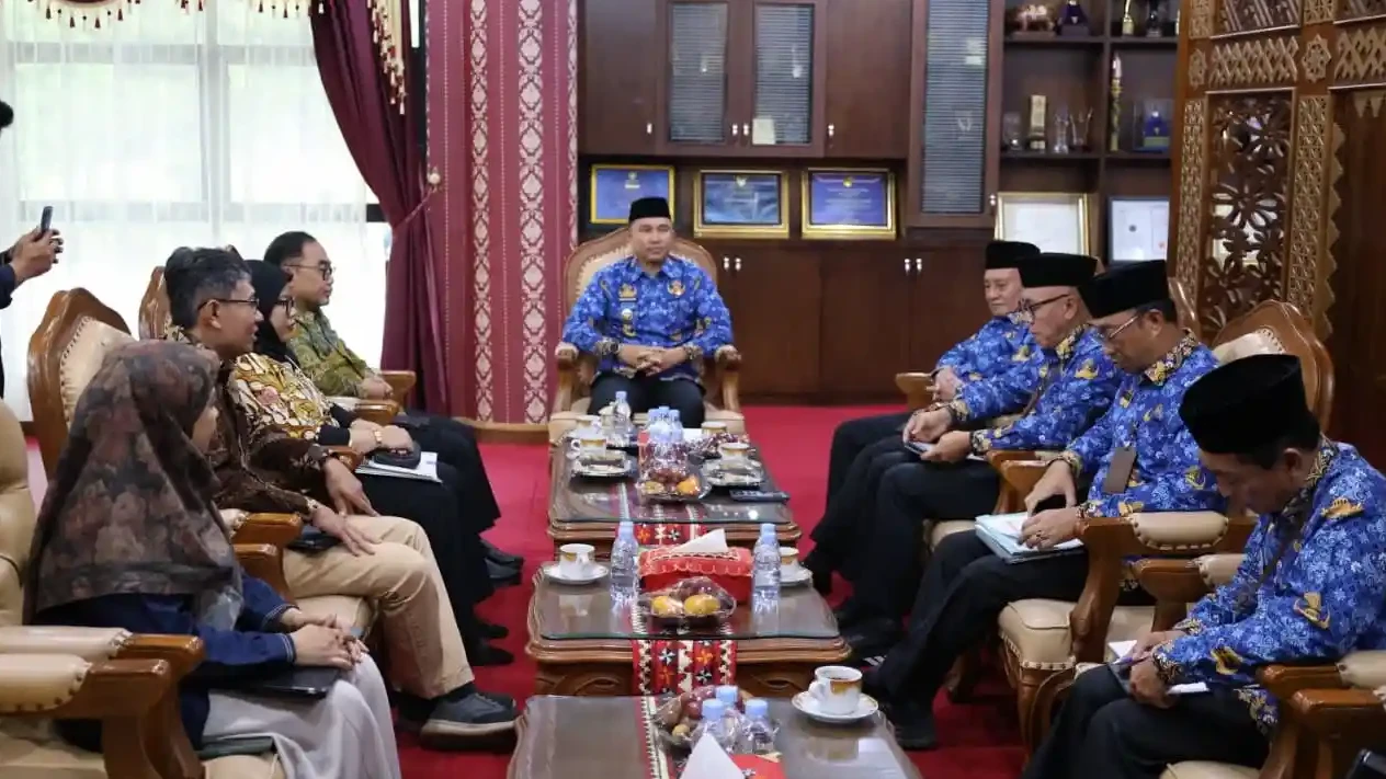 Audiensi dengan DJPb Lampung, Parosil Bahas Hilirisasi Kopi dan Anggaran Pembangunan
