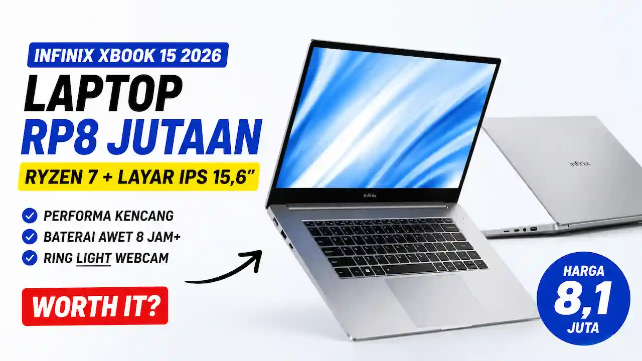 Review Infinix XBook 15 2026: Murah, Kencang, dan Cocok untuk Mahasiswa