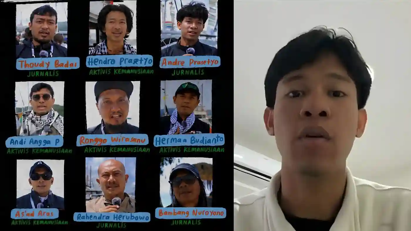 Kapal Bantuan Gaza Dicegat, Andre Nugroho dan Sejumlah WNI Belum Bisa Dihubungi