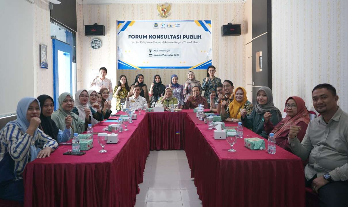 KPPN Liwa Gelar Forum Konsultasi Publik 2026, Perkuat Pelayanan yang Transparan dan Berintegritas