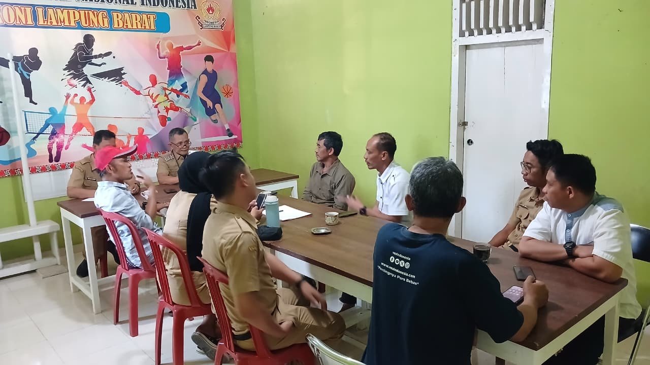 KONI Expo Lampung Barat 2026 Diundur, Panitia Matangkan Persiapan