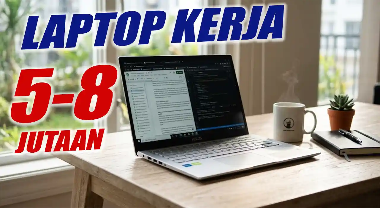 5 Rekomendasi Laptop 5-8 Jutaan Terbaik untuk Kerja 2026
