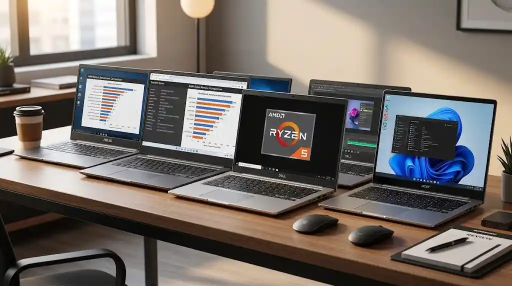 6 Rekomendasi Laptop Ryzen 5 Terbaik untuk Kuliah dan Edit Video Ringan 2026