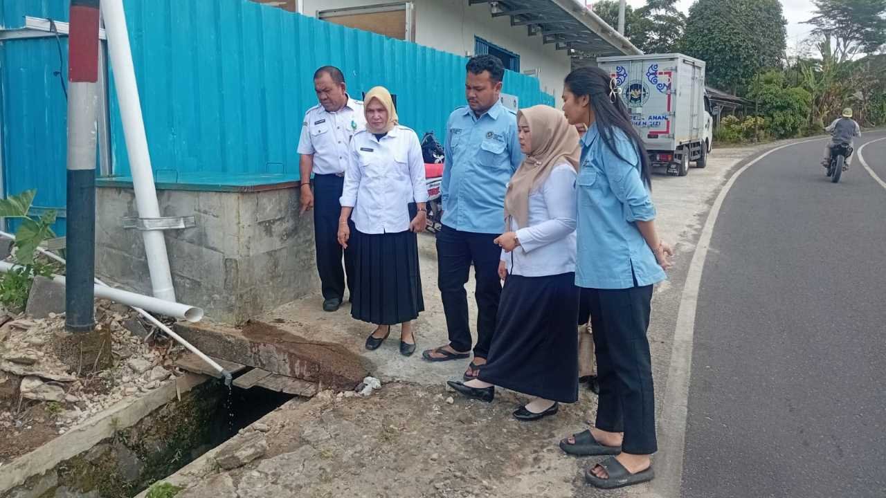 Limbah Dapur MBG Mengalir ke Drainase, Camat Way Tenong Minta SOP Dipatuhi
