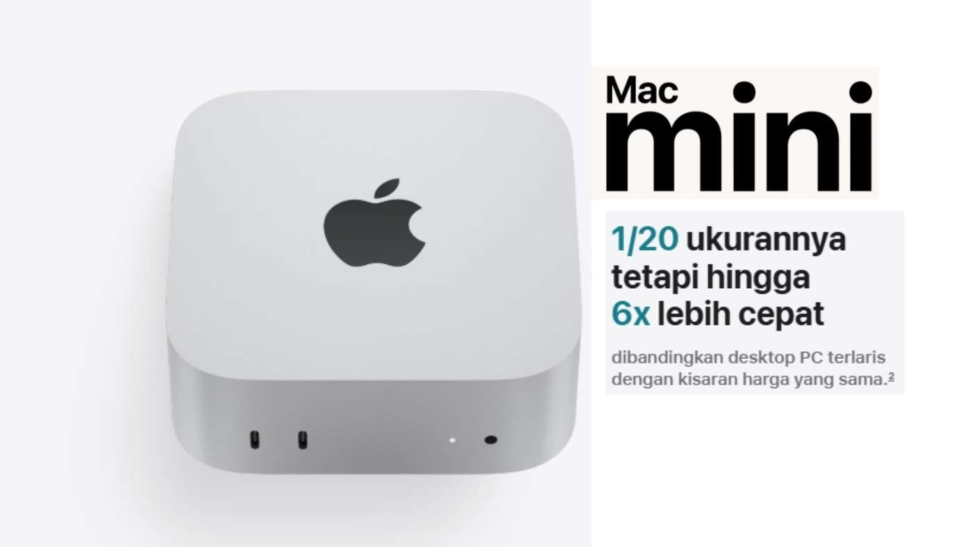 Performa Apple M4 Bikin Mac Mini Terbaru Makin Sulit Dilawan