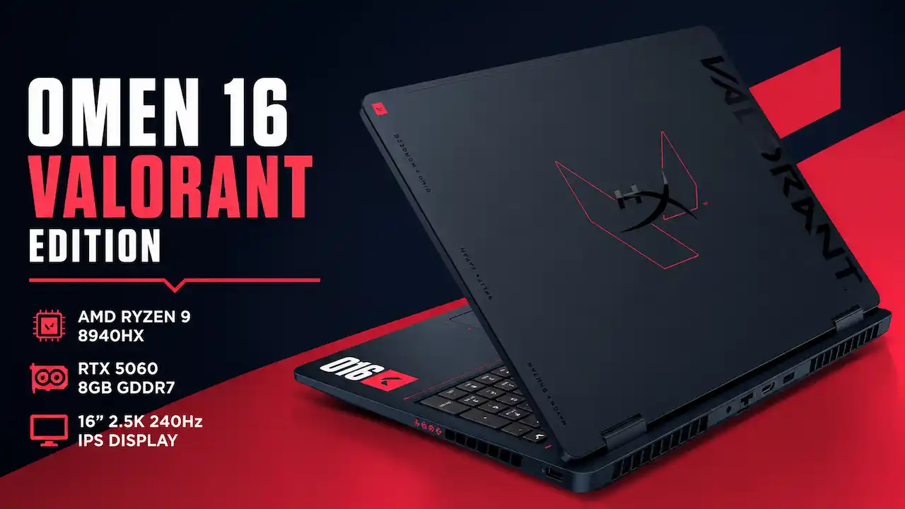 HyperX OMEN 16 Valorant Edition Tampil Nyentrik, Performa Gahar dan Suhu Tetap Dingin