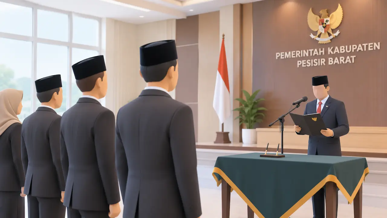 Ba’da Zuhur, Sejumlah Pejabat Pemkab Pesbar Bakal Dilantik
