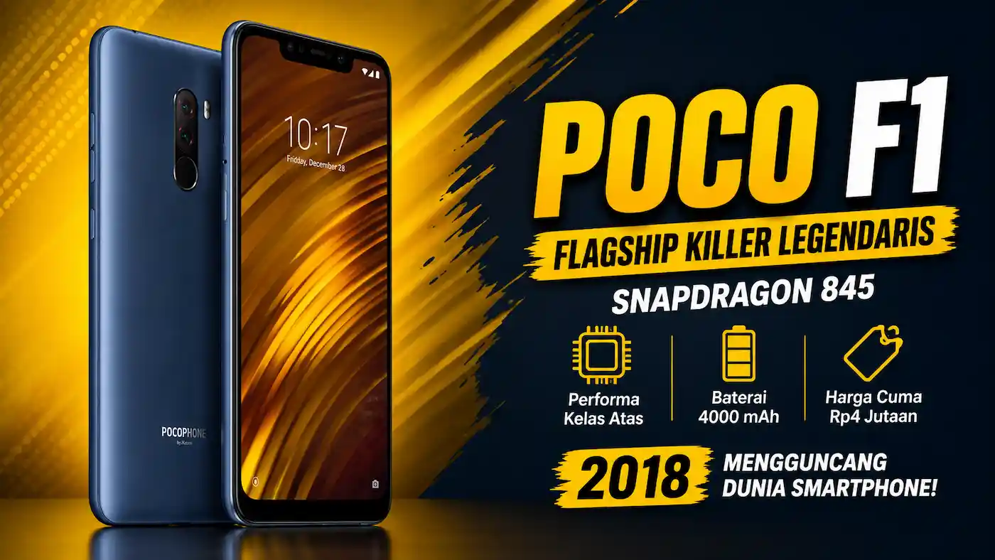 Kilas Balik POCO F1, HP Rp4 Jutaan yang Bikin HP Flagship Ketar-ketir