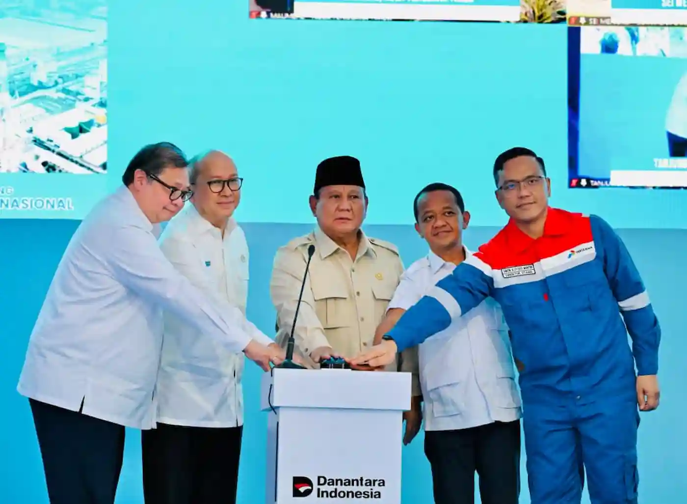 Presiden Prabowo Resmikan 13 Proyek Hilirisasi Rp116 Triliun Tahap II