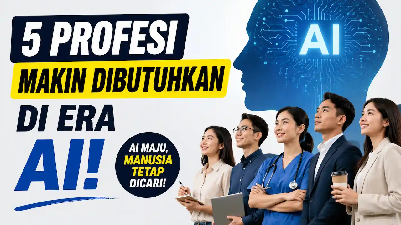 5 Profesi yang Justru Makin Dicari Saat AI Semakin Canggih