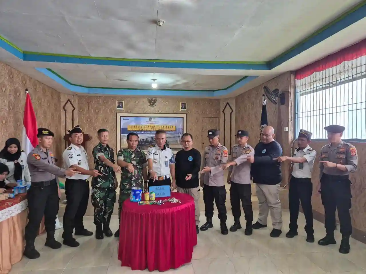 Rutan Krui Razia HP Ilegal dan Narkoba, Libatkan Polisi hingga BNN