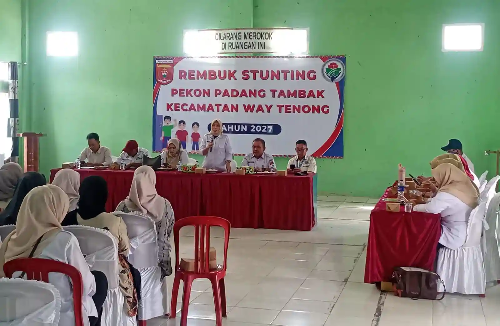 Pekon Padang Tambak Pertahankan Zero Stunting Lewat Rembuk Stunting 2026