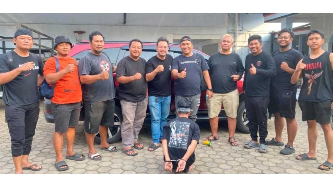 Polres Lampung Utara Ungkap Pencurian Mobil, Tersangka Ditangkap Saat Hendak Jual Kendaraan