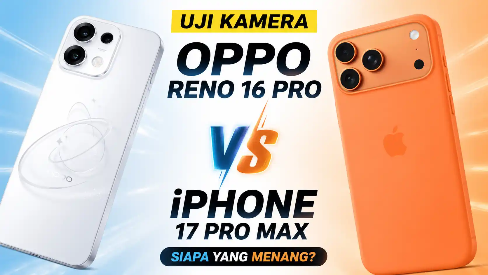 Perbandingan Kamera OPPO Reno 16 Pro dan iPhone 17 Pro Max, Ini Hasilnya