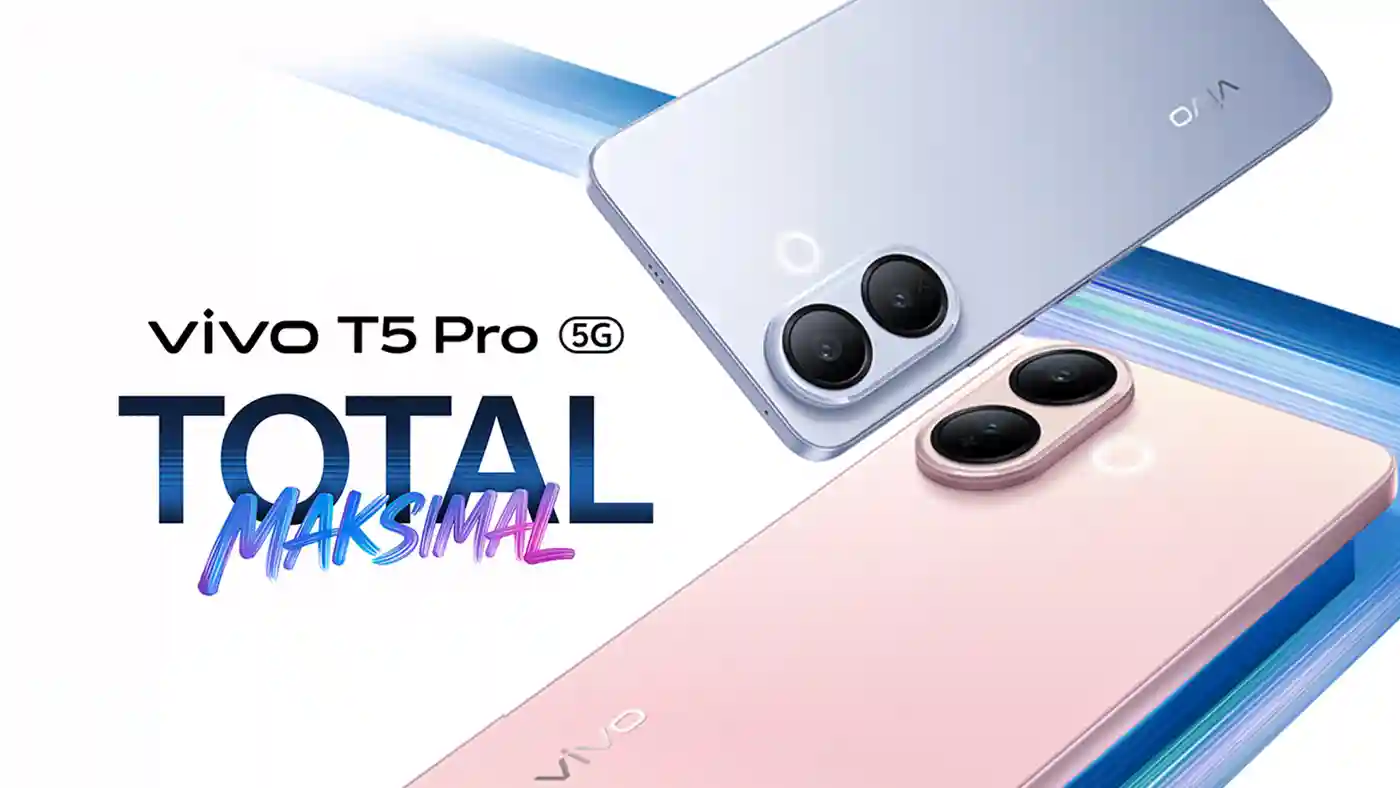 Vivo T5 Pro 5G: HP Tipis dengan Baterai 6.500 mAh di Harga 4 Jutaan