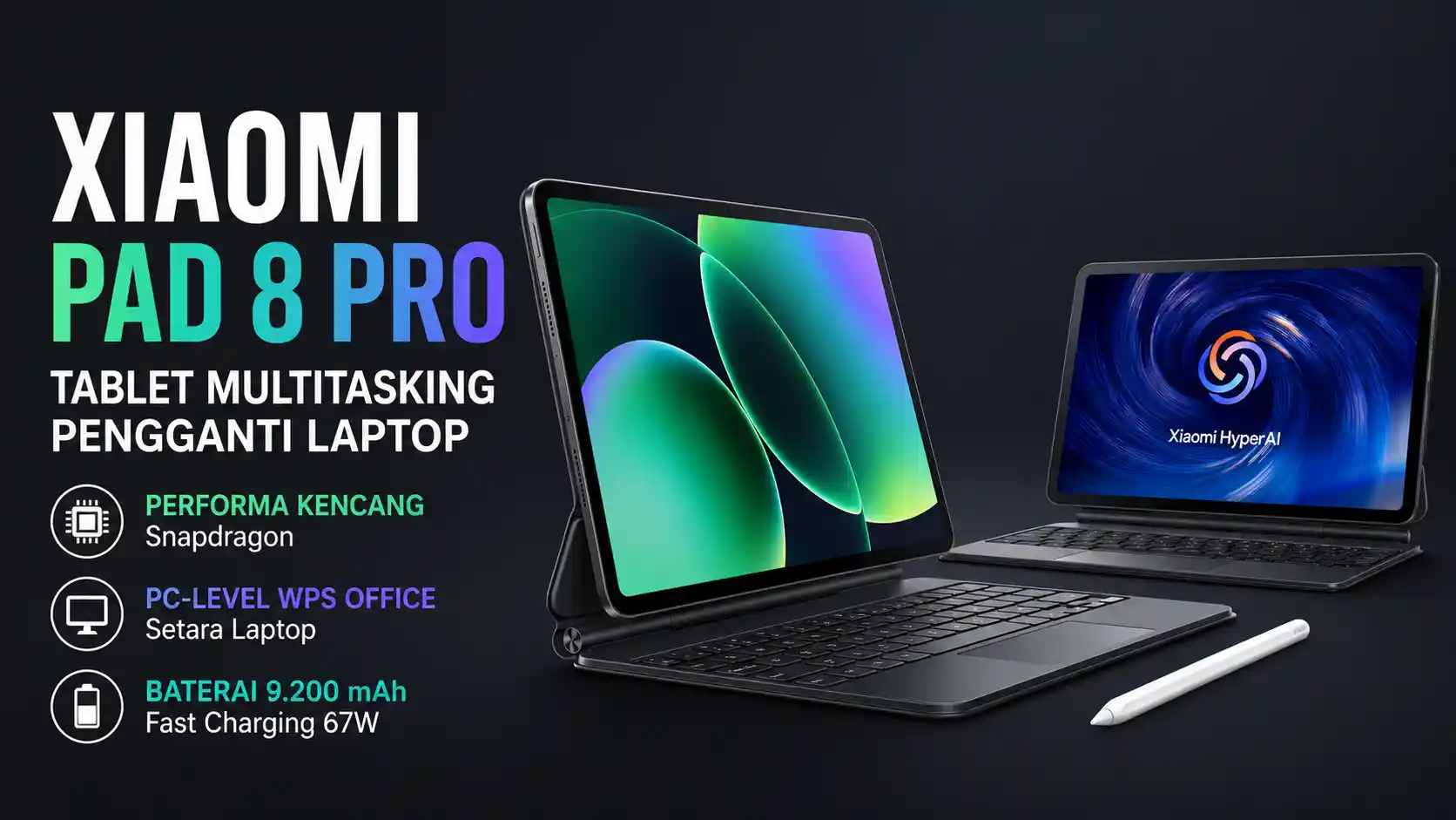 Xiaomi Pad 8 Pro Resmi di Indonesia, Tablet Multitasking yang Siap Gantikan Laptop