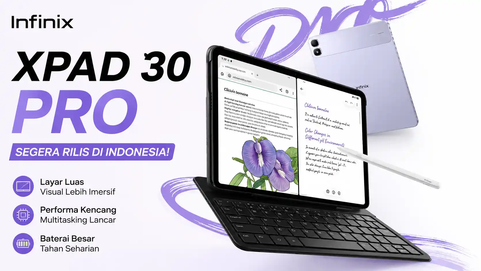 Infinix Xpad 30 Pro Segera Hadir di Indonesia, Bocoran Spesifikasi Mulai Terungkap